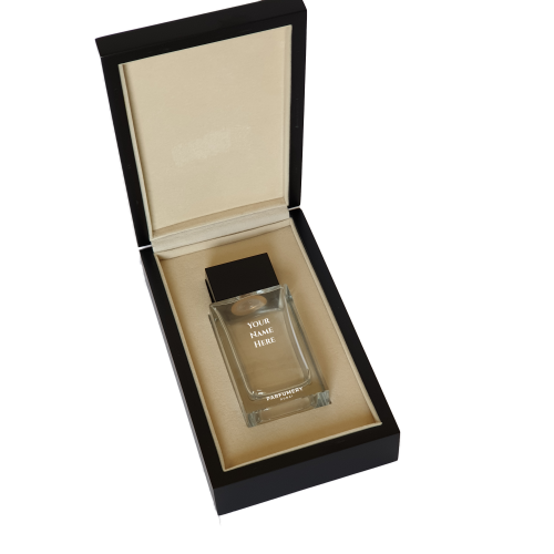 luxury custom perfume 100ml black
