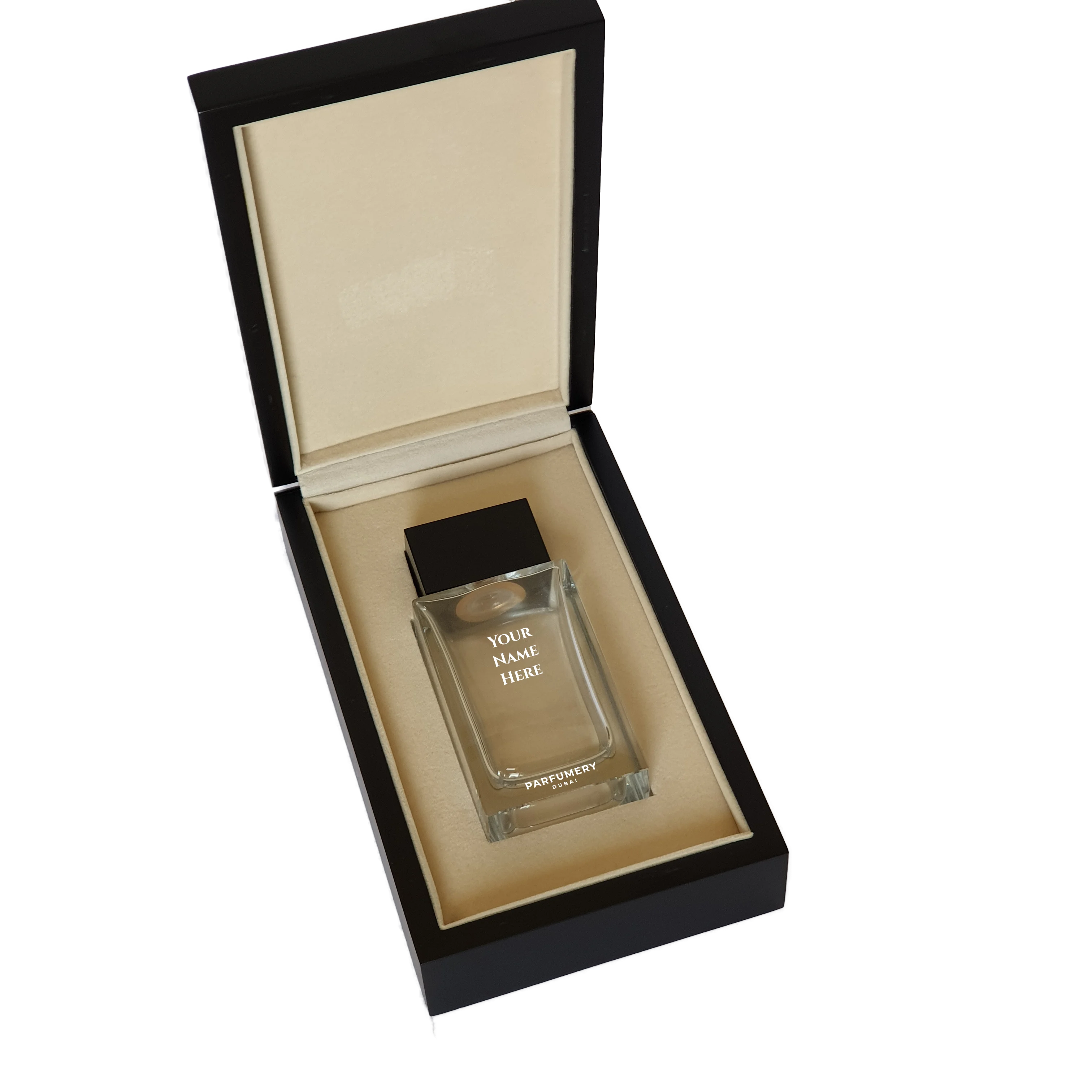 luxury custom perfume 100ml black