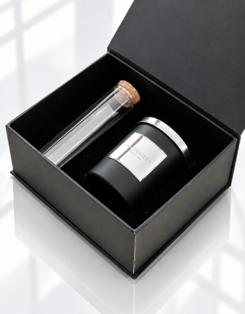 Custom Candles and Matches Gift Set - 200 gram